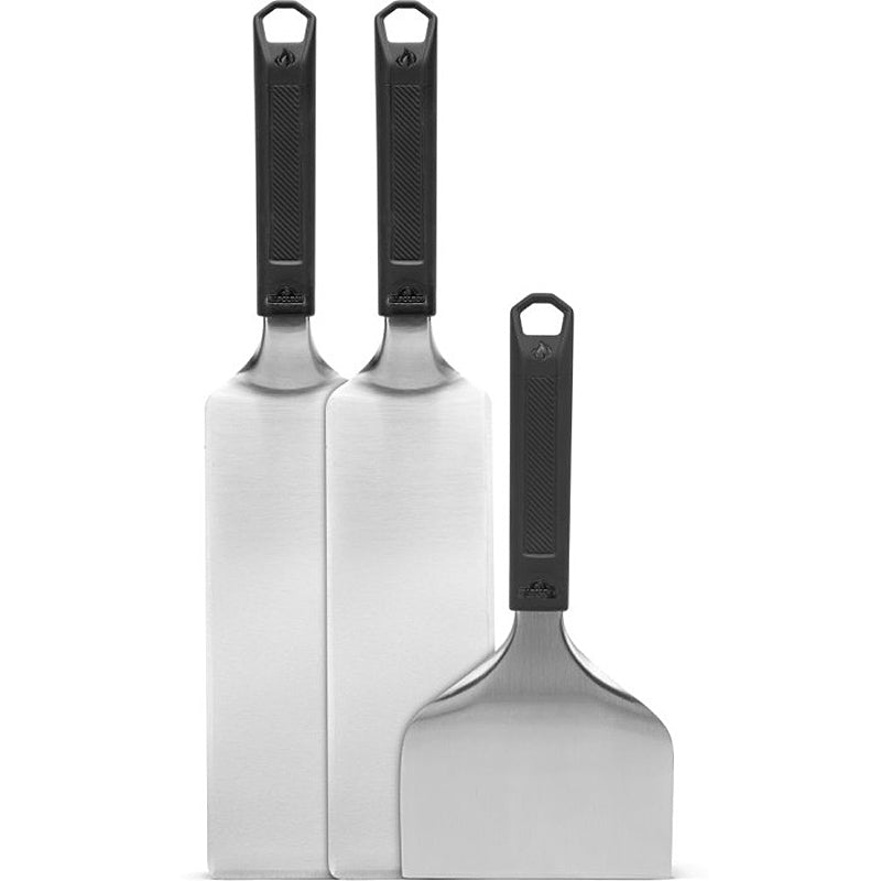 Napoleon Plancha Spatelset 3-tlg. - inkl. Schaber, Edelstahl Grillzubeh&ouml;r