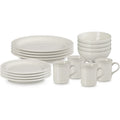 Le Creuset 16-teiliges Geschirrset Creme