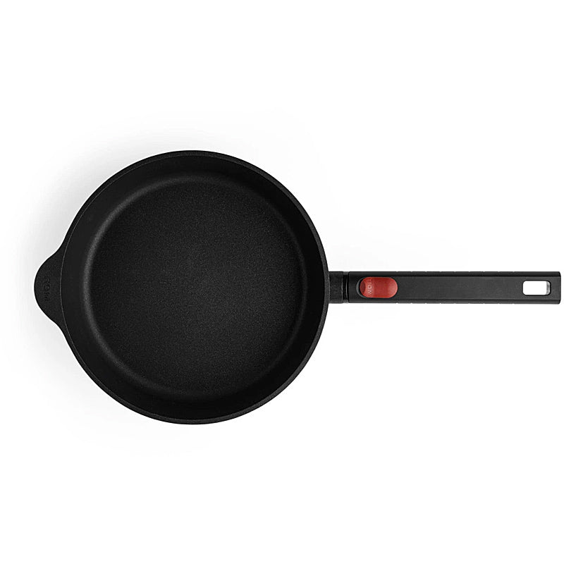 WOLL Eco Logic QXR Guss-Hochrandpfanne Ø 24 cm - 2,5L, PFAS-frei, abnehmbarer Griff, Induktion