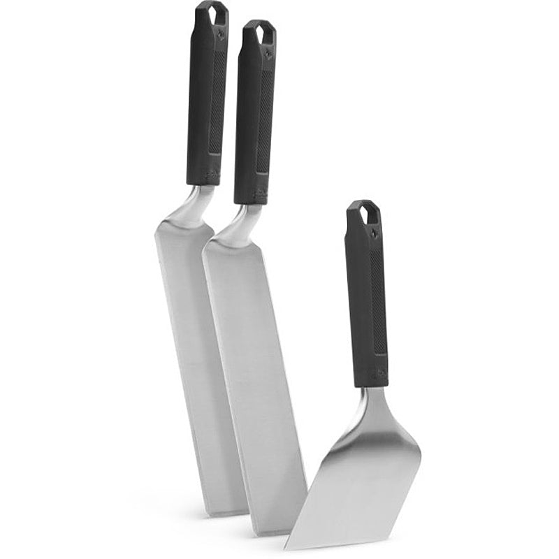 Napoleon Plancha Spatelset 3-tlg. - inkl. Schaber, Edelstahl Grillzubeh&ouml;r