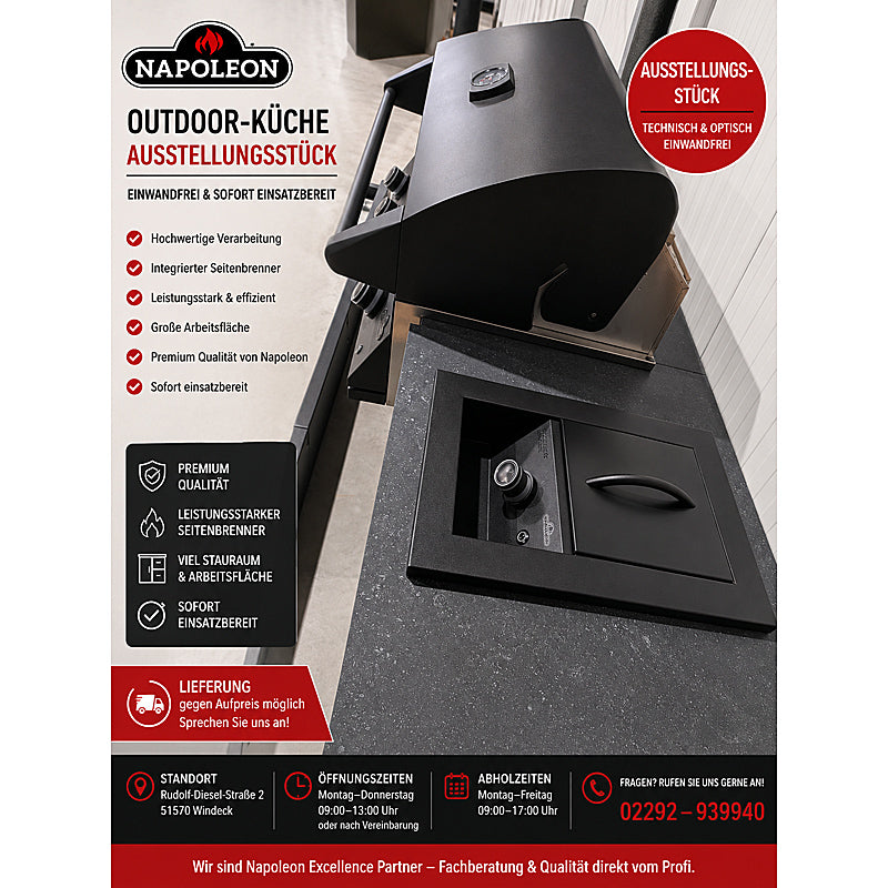 Napoleon Oasis Compact 106 Outdoor-Küche Ausstellungsstück ODK106-BIG32RBPMK-1-DE